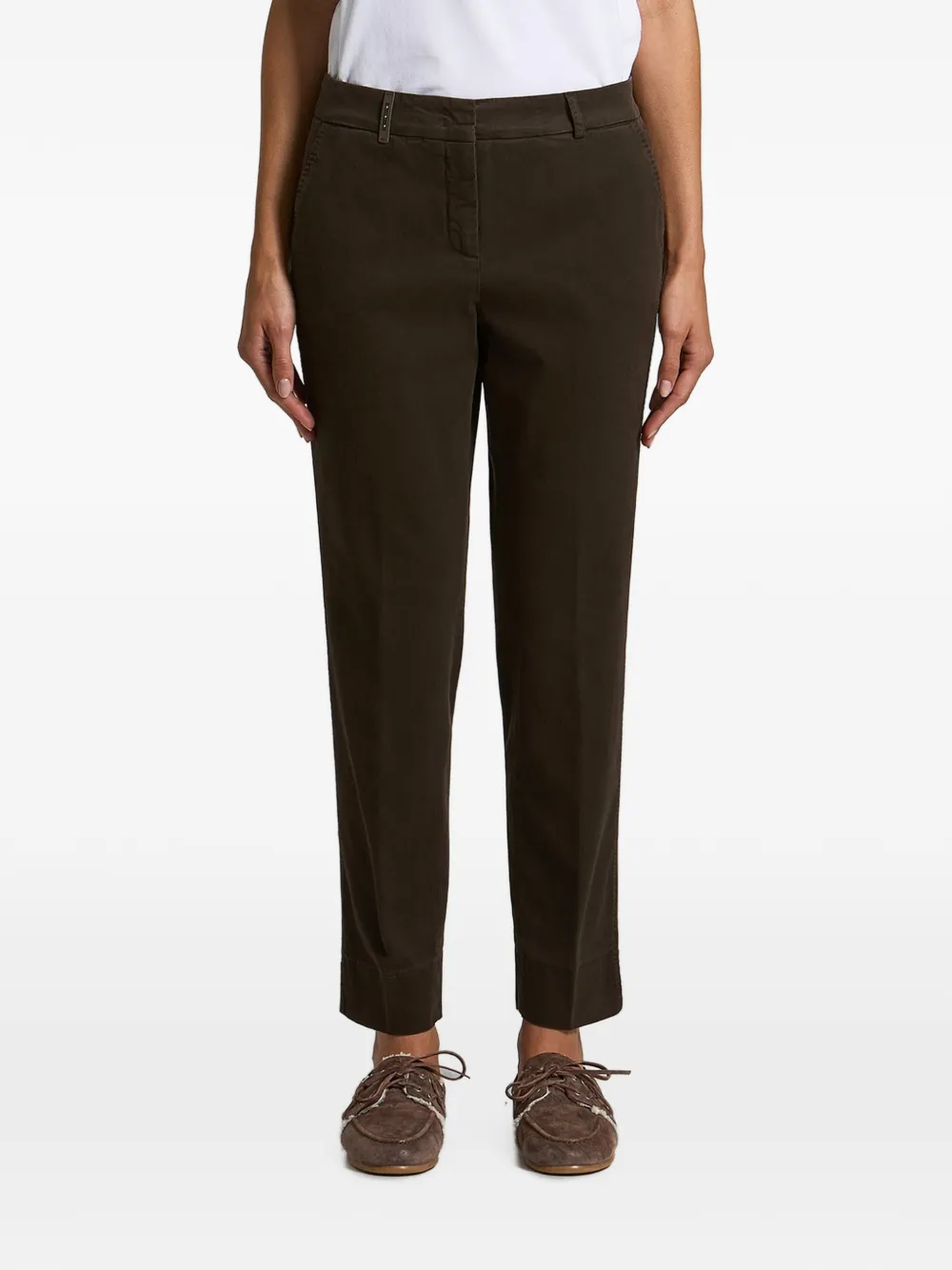 Peserico straight-leg tailored trousers