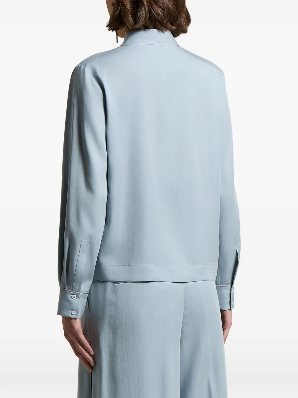 Peserico Overhemd met lange mouwen Blauw
