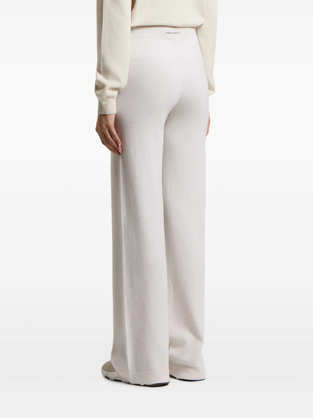 Peserico Trainingsbroek met trekkoordtaille Beige