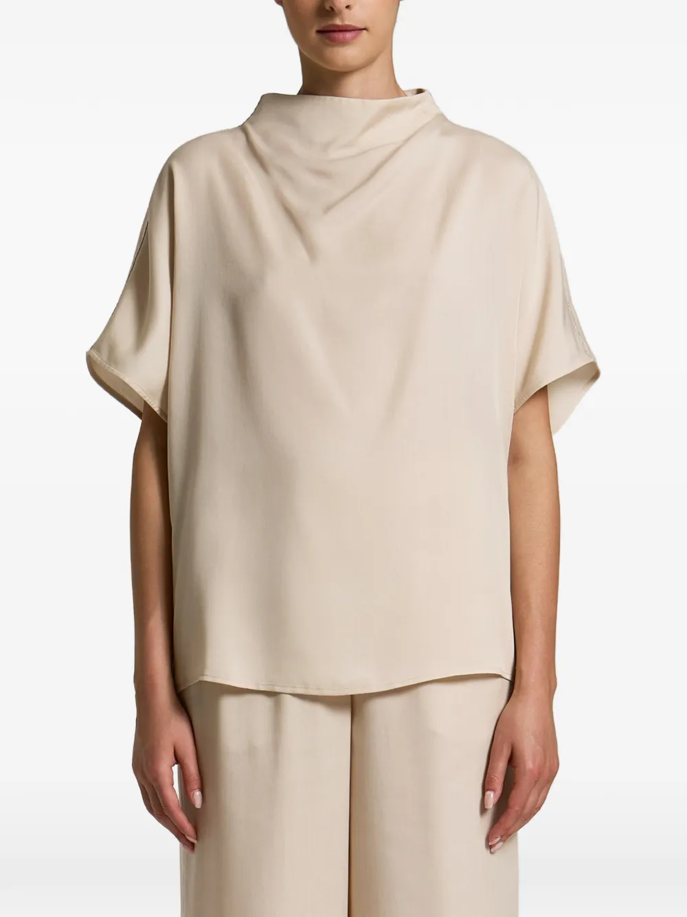 Peserico draped top