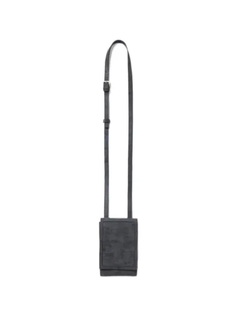 Peserico calf suede foldover crossbody mini bag