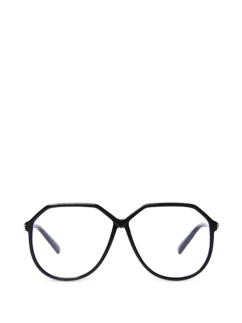 VALENTINO GARAVANI EYEWEAR Armação de óculos geométrico V-logo