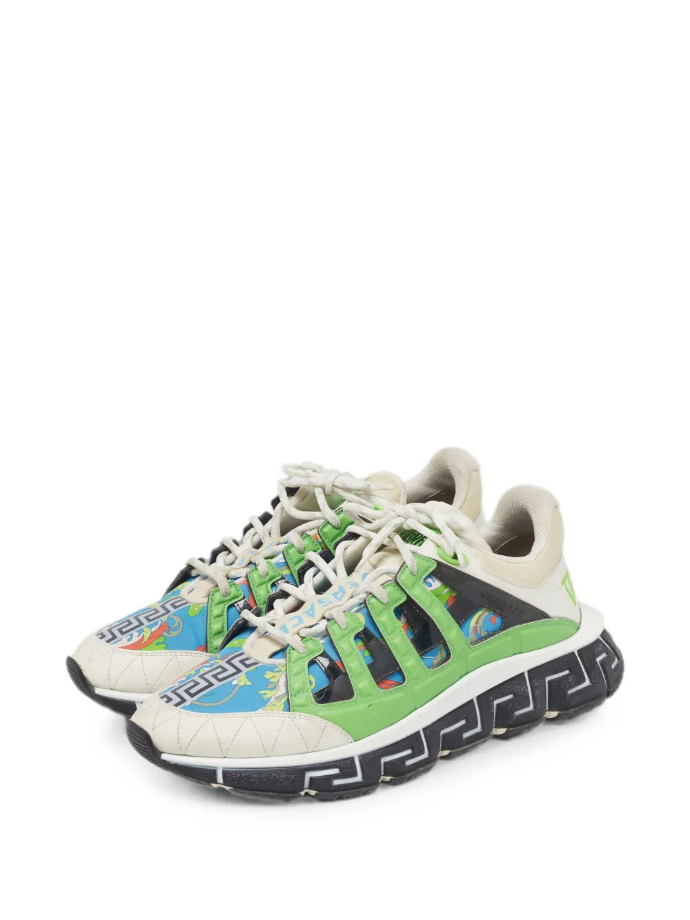 Versace Pre-Owned Trigreca sneakers - Blu