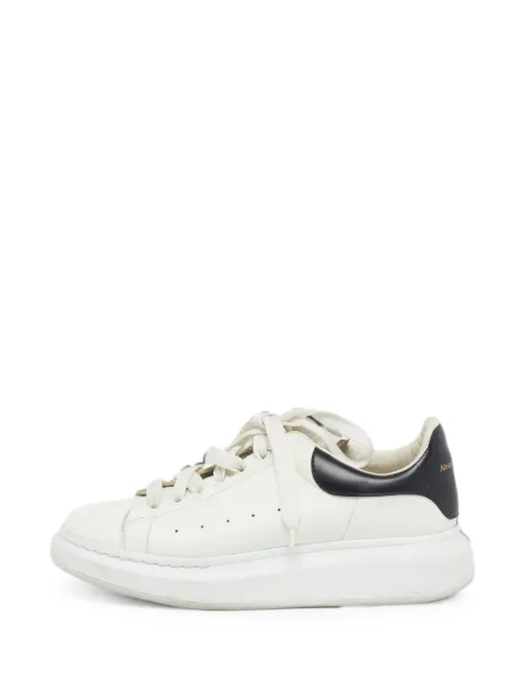 Alexander McQueen Pre-Owned Oversized lace-up leather sneakers