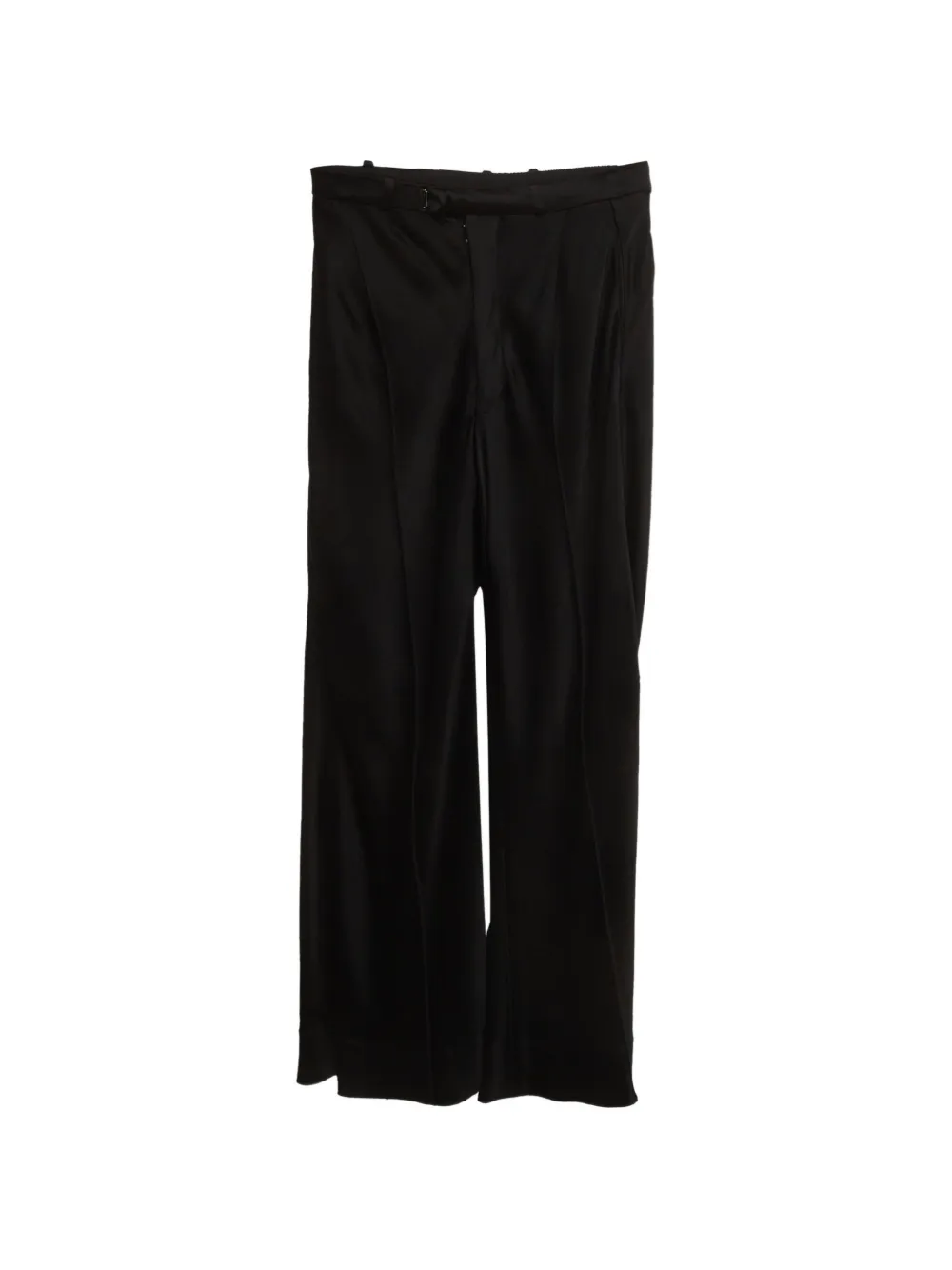 Maison Martin Margiela Pre-Owned Textured satin trousers - Schwarz