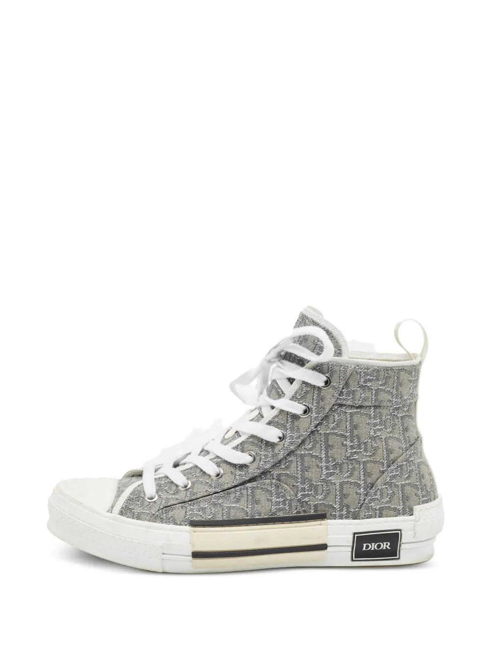 Christian Dior Pre-Owned B23 lace-up sneakers - Grau