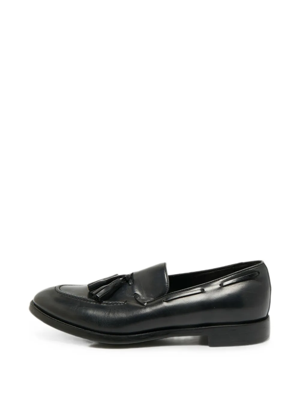 Ferragamo Pre-Owned tassel-detail loafers - Nero
