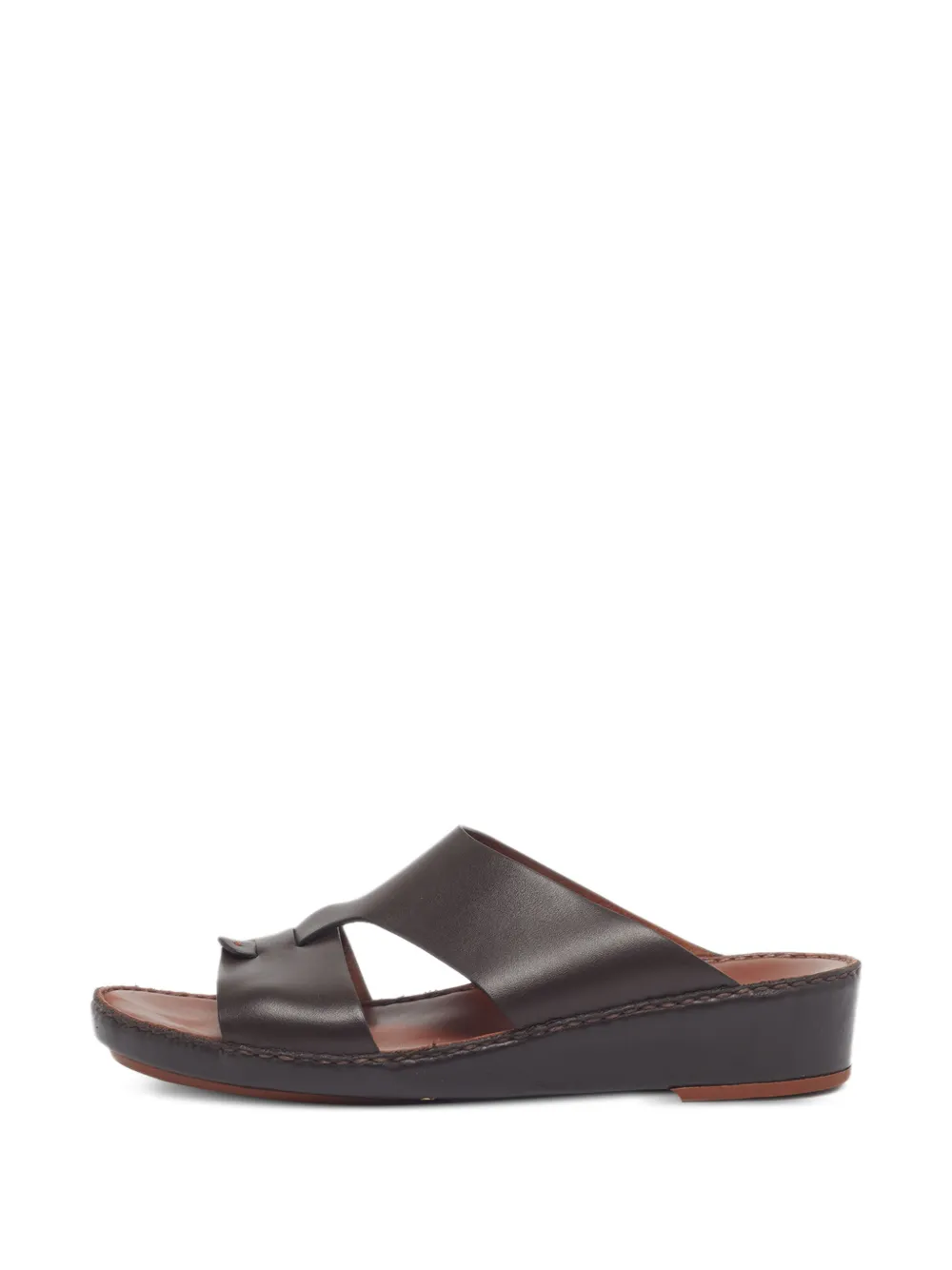 Loro Piana Pre-Owned New Buckle sandals - Marrone