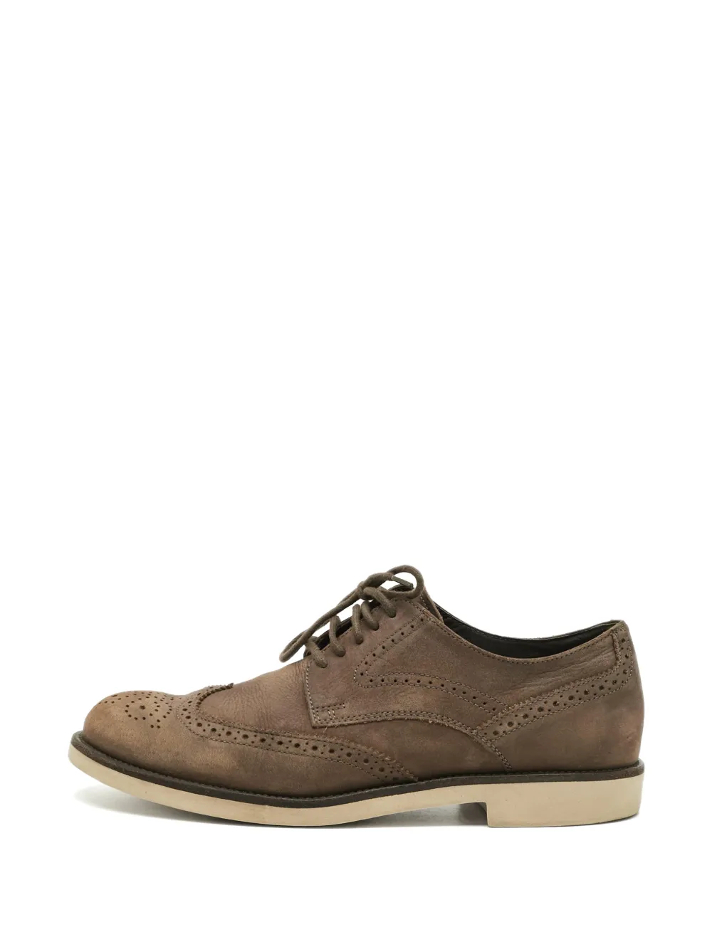 Pre-owned Tod's Vintage Lace-up Oxford Shoes In Brown