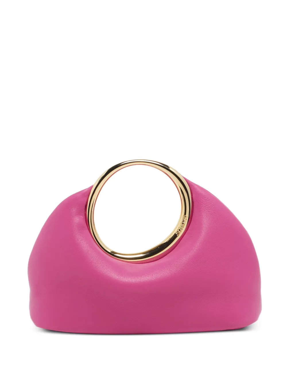 Jacquemus Pre-Owned Le Petit Calino circular-handle clutch bag - Rosa