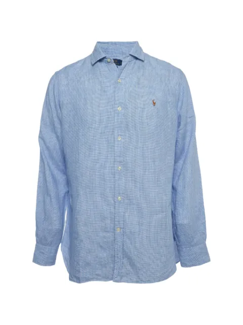 Polo Ralph Lauren Vintage houndstooth-pattern shirt