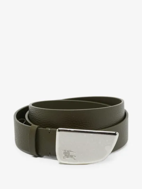 Burberry Pre-Owned Shield buckled leather belt