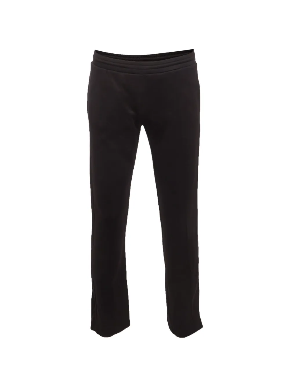 Valentino Garavani Pre-Owned VLTN-logo straight-leg trousers - Nero