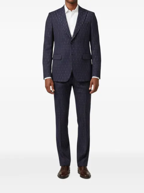 Gucci Pre-Owned Horsebit pinstripe-pattern suit