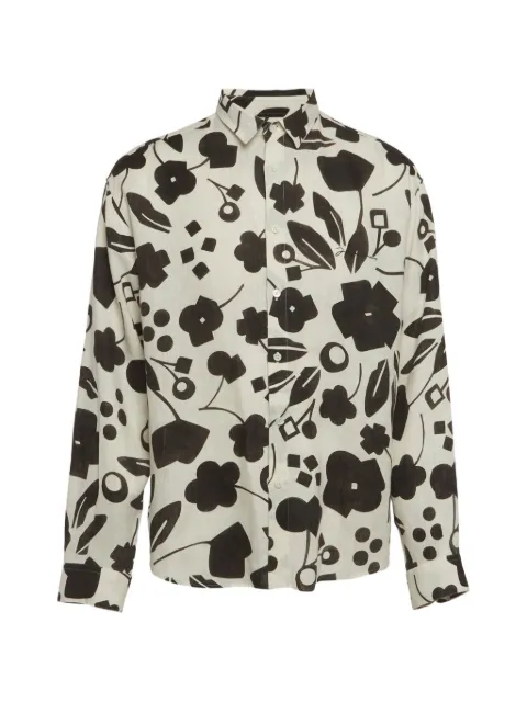 Jacquemus Pre-Owned Simon floral-print shirt