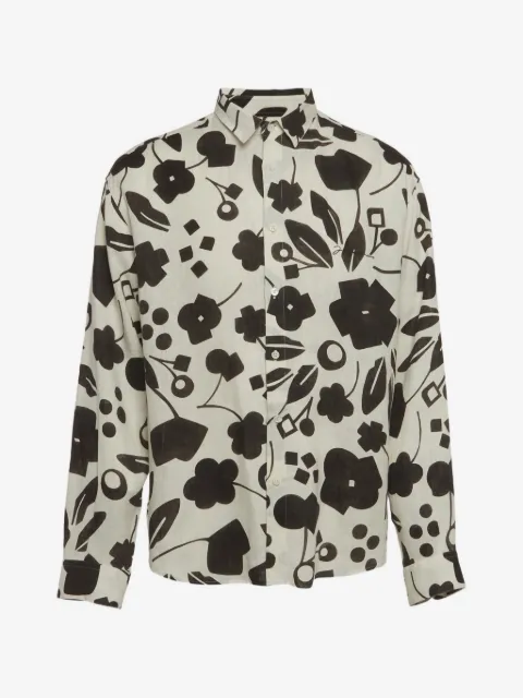 Jacquemus Pre-Owned Simon floral-print shirt