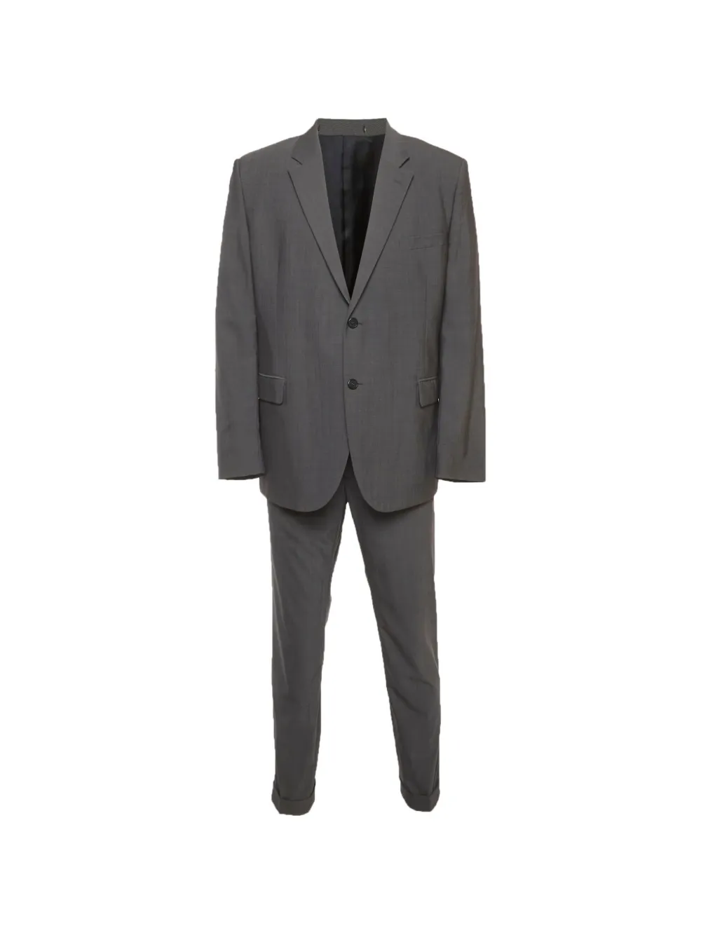 Pre-owned Givenchy Single-breasted Pocket Suit In Gray