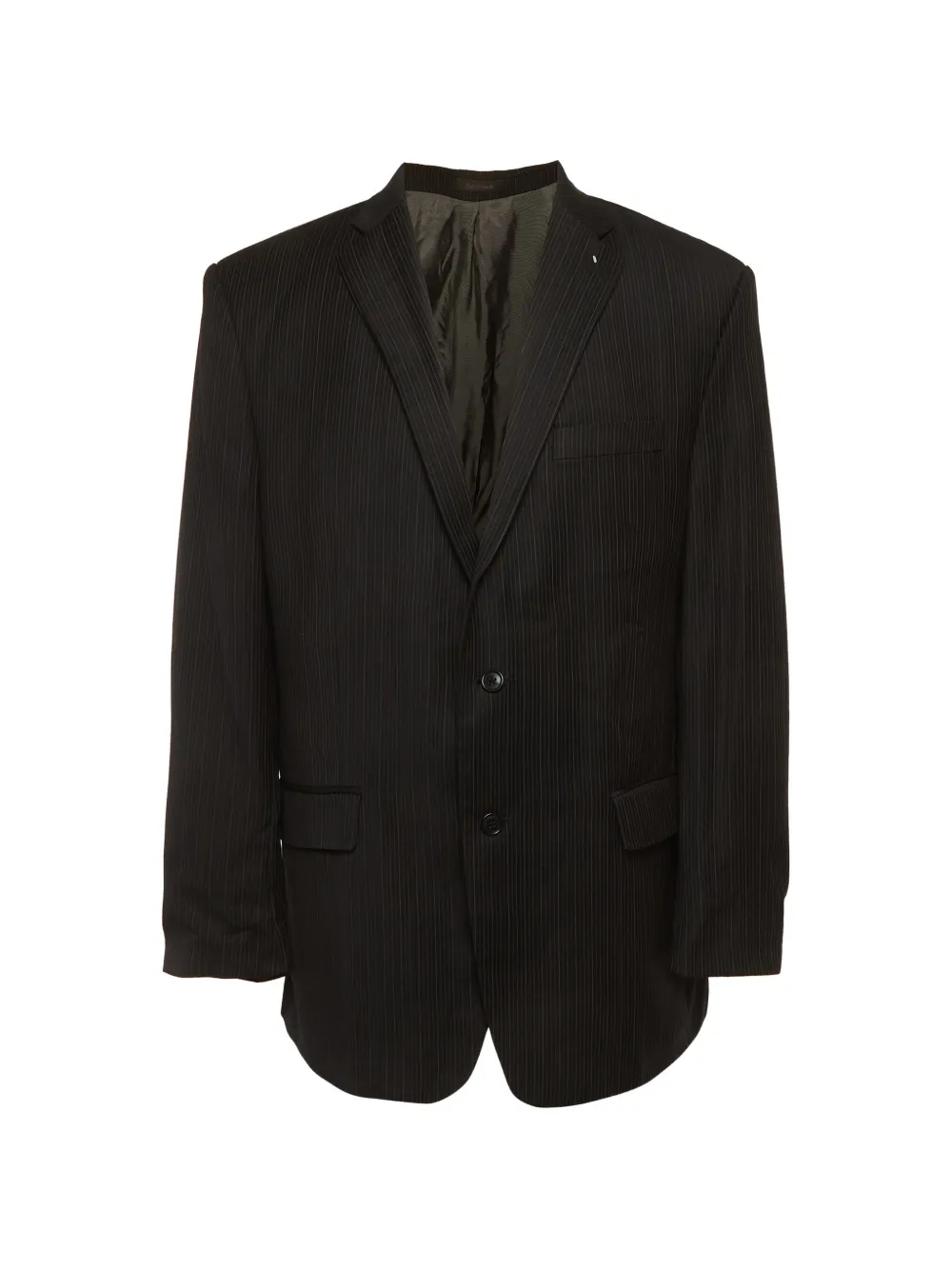 Calvin Klein Vintage x Macy's striped blazer - Nero