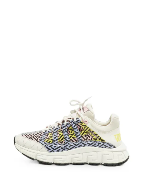 Versace Pre-Owned Trigreca lace-up sneakers