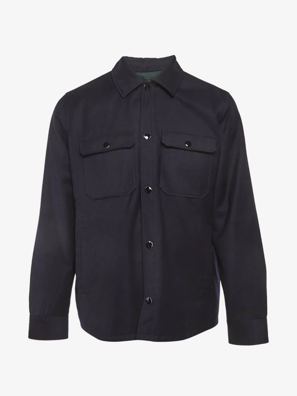 A.P.C. button-front wool jacket | Blue | Image 1