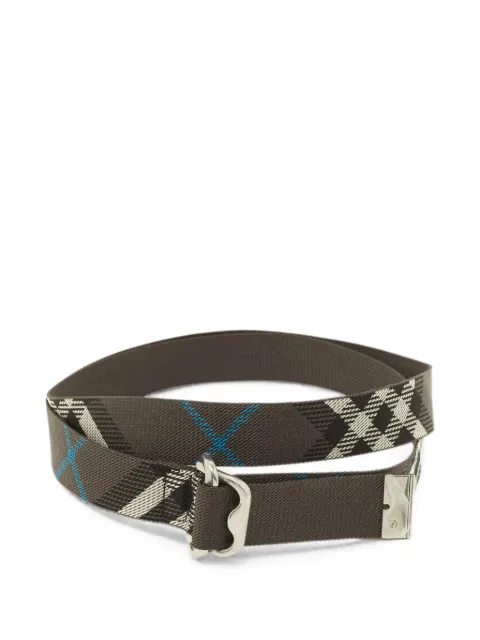 Burberry Pre-Owned check webbing belt