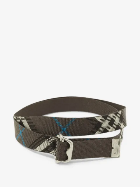 Burberry Pre-Owned check webbing belt