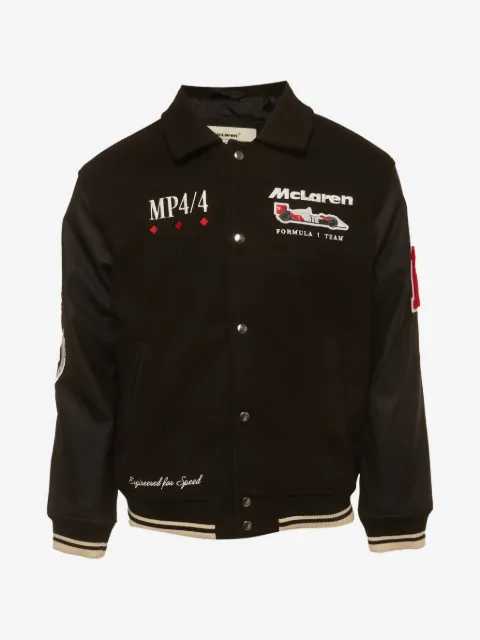 Abercrombie & Fitch Bestickte McLaren Bomberjacke