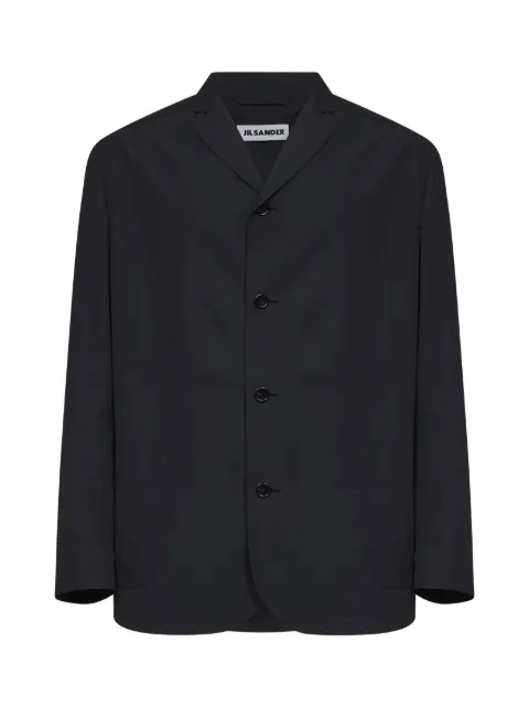 Jil Sander single-breasted boxy-fit jacket