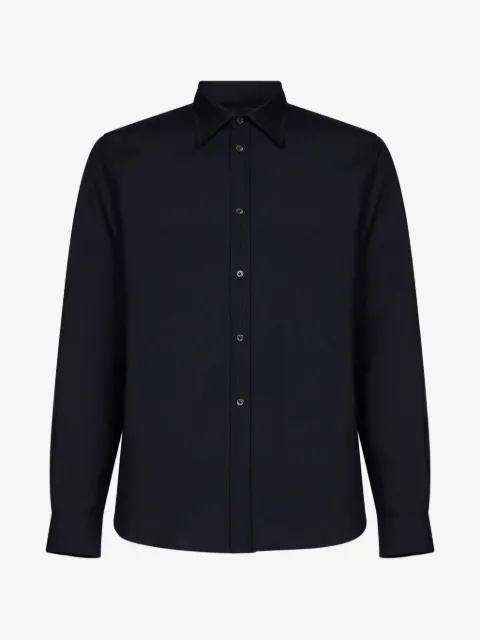 Jil Sander рубашка с заостренным воротником