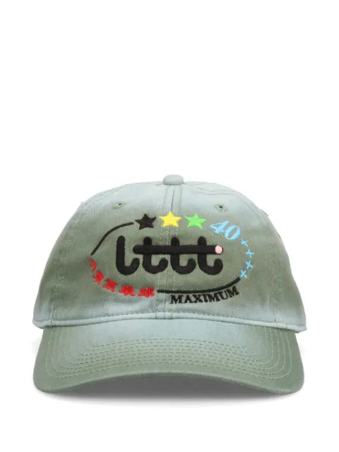 LITT' logo-embroidered faded-effect cap