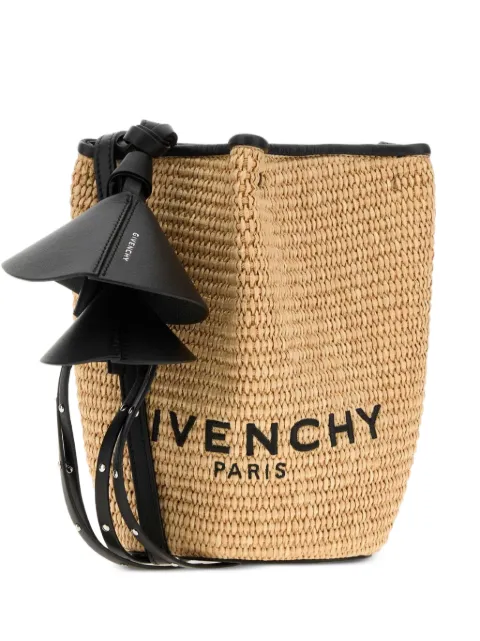 Givenchy mini Span logo-print bucket bag