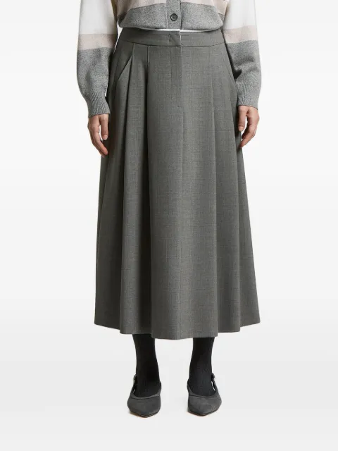 Peserico jupe mi-longue à design plissé