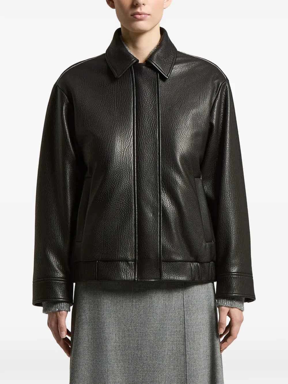 Peserico leather jacket