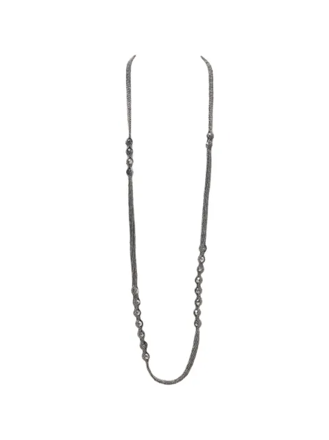 Peserico collier serti de cristaux à perles