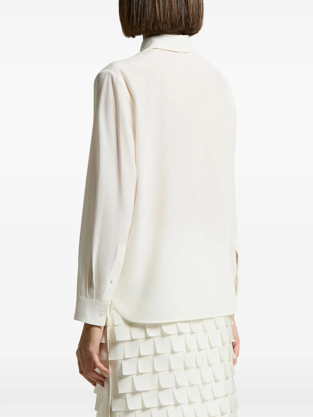 Peserico long-sleeved shirt Wit