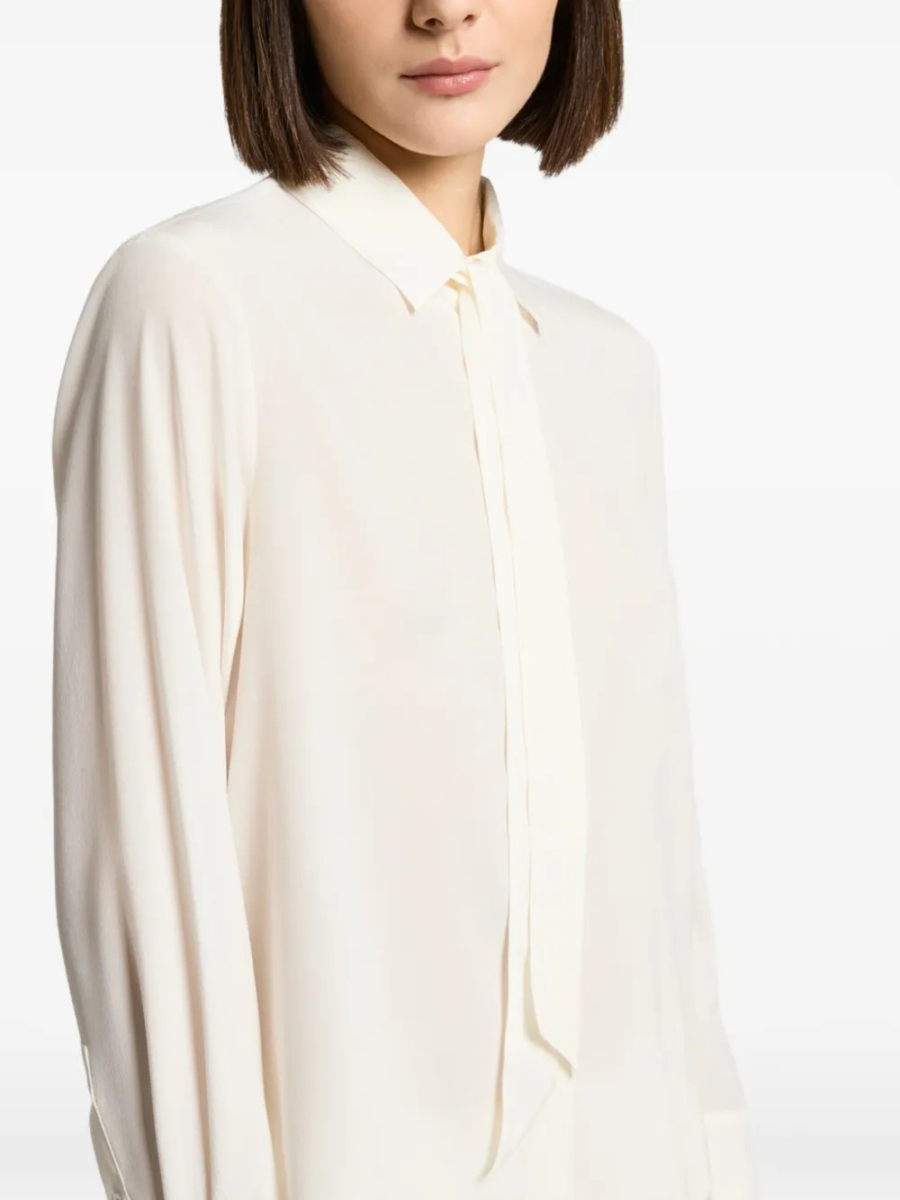Peserico long-sleeved shirt Wit