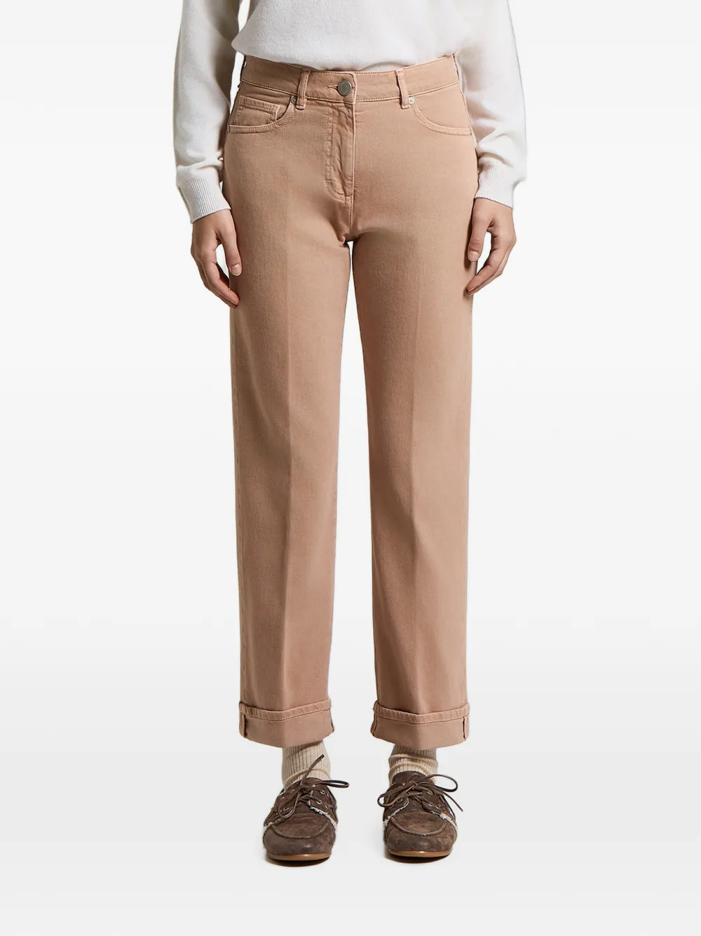 Peserico Five-Pocket-Jeans - Nude