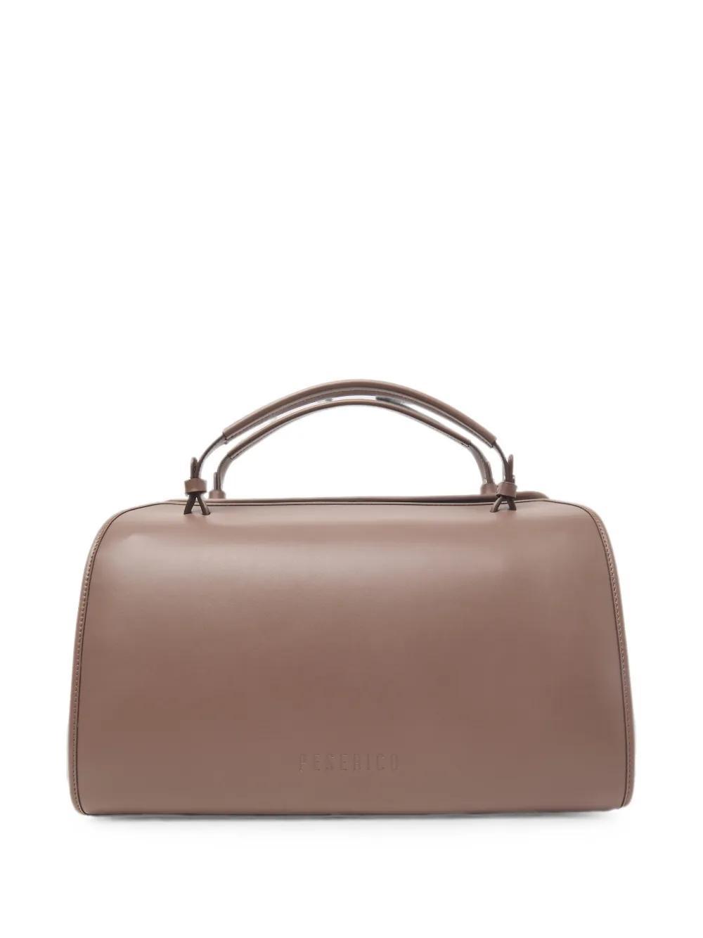 Peserico logo-debossed calf leather tote bag · OS