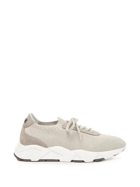 Peserico lace-up panelled sneakers