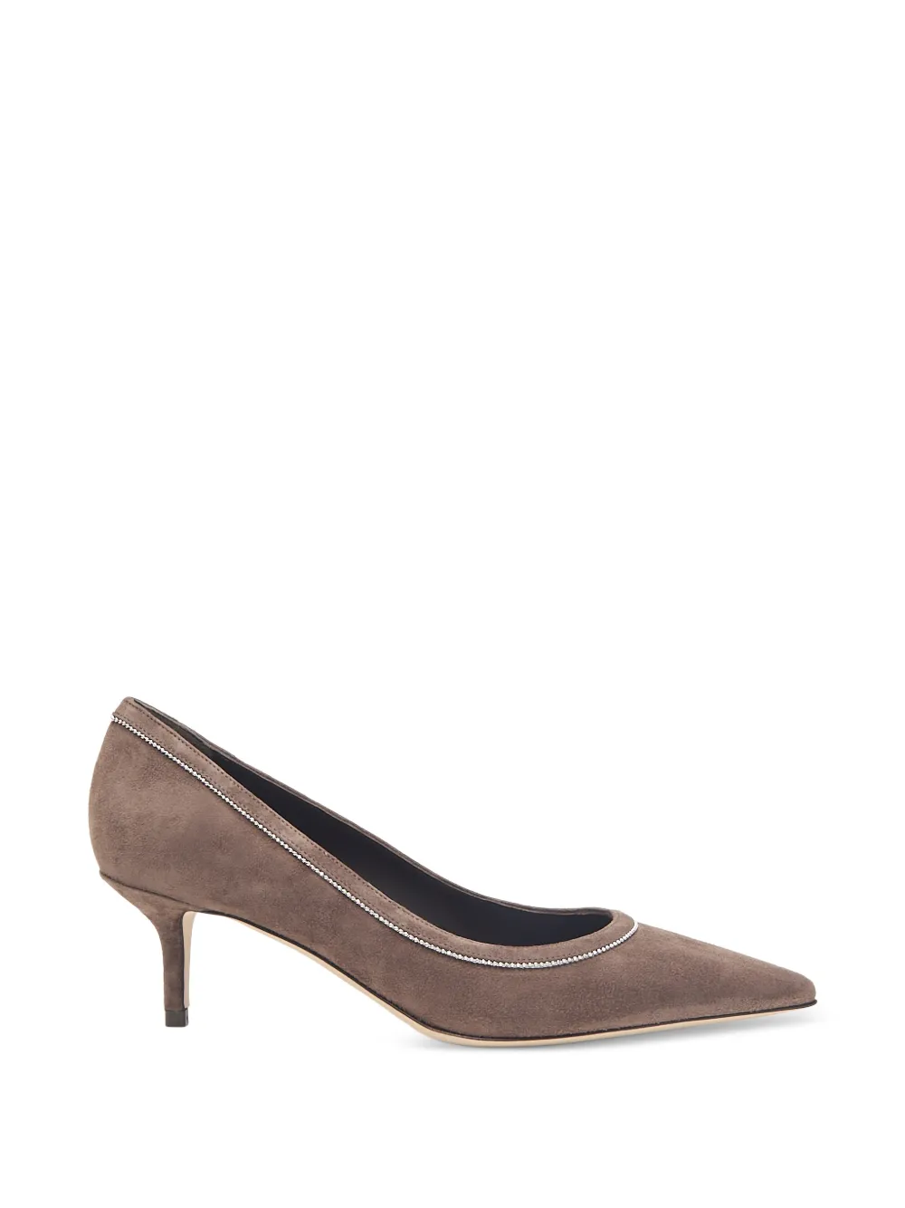 Peserico monili-trim pointed-toe pumps