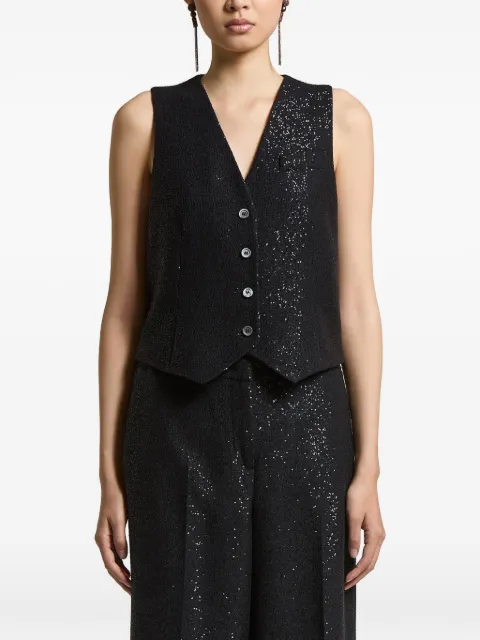 Peserico sequin-embellished waistcoat