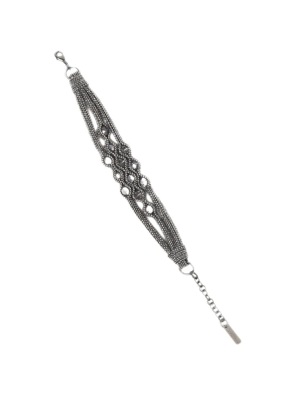 Peserico multi-strand bracelet - Grey