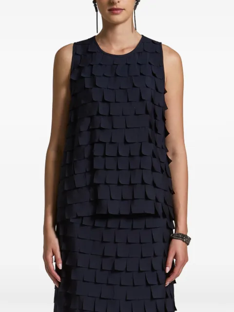 Peserico layered laser-cut top