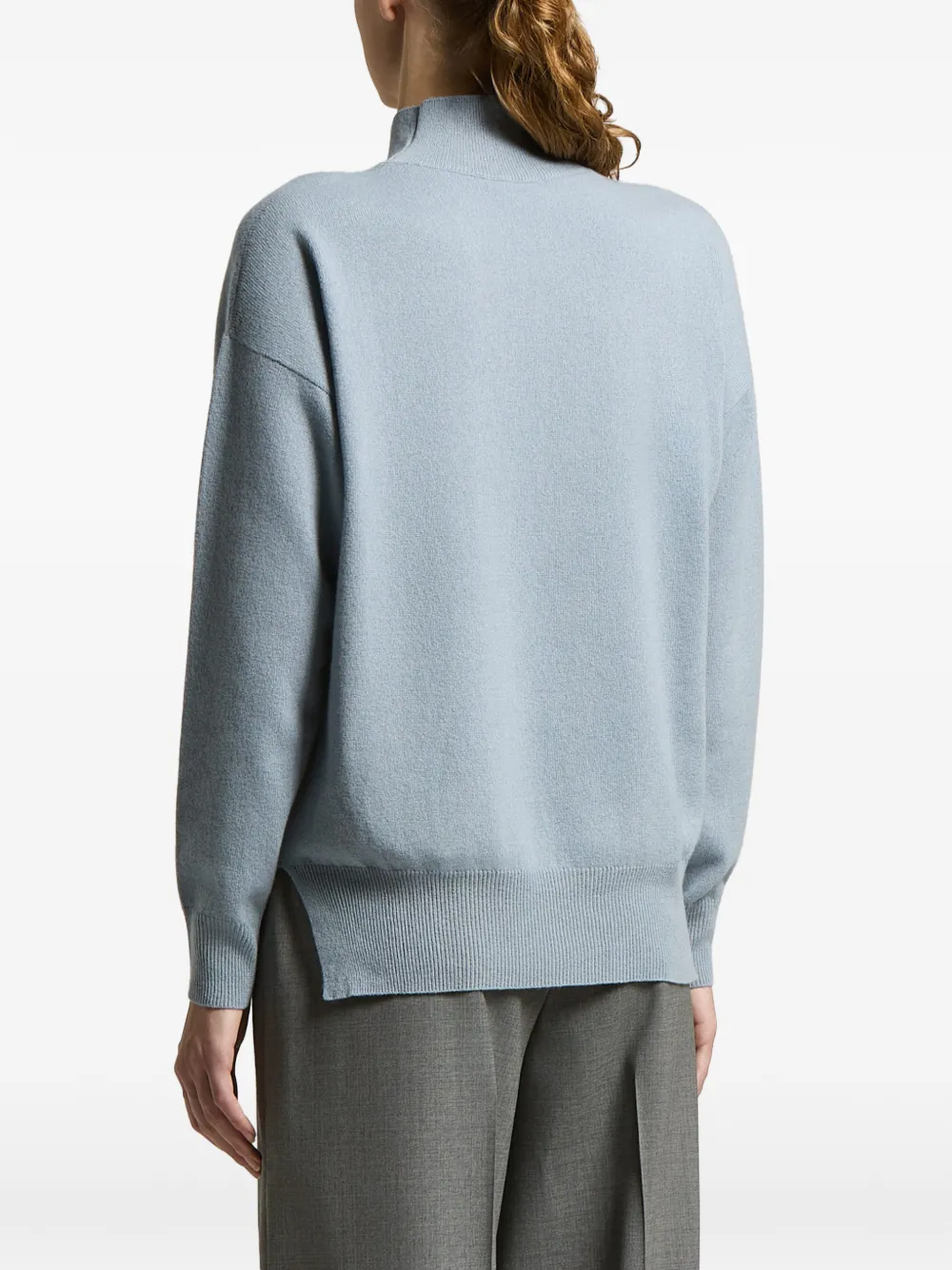 Peserico Ribgebreide coltrui Blauw