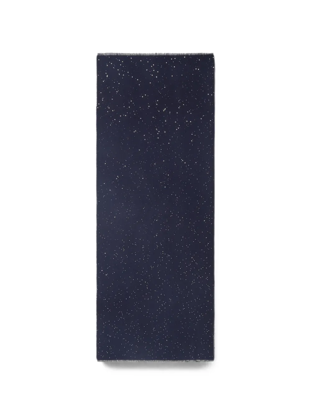 Peserico sequin-embellished frayed scarf - Blu