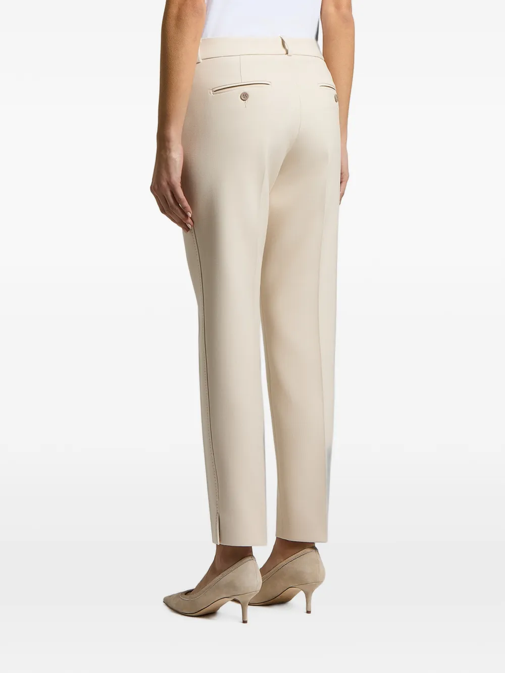 Peserico Geplooide broek Beige