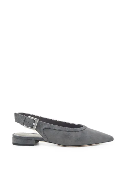 Peserico pointed-toe slingback flat pumps