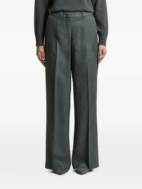 Peserico pressed-crease trousers 