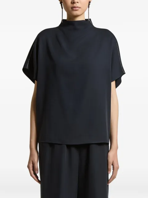 Peserico high-neck blouse