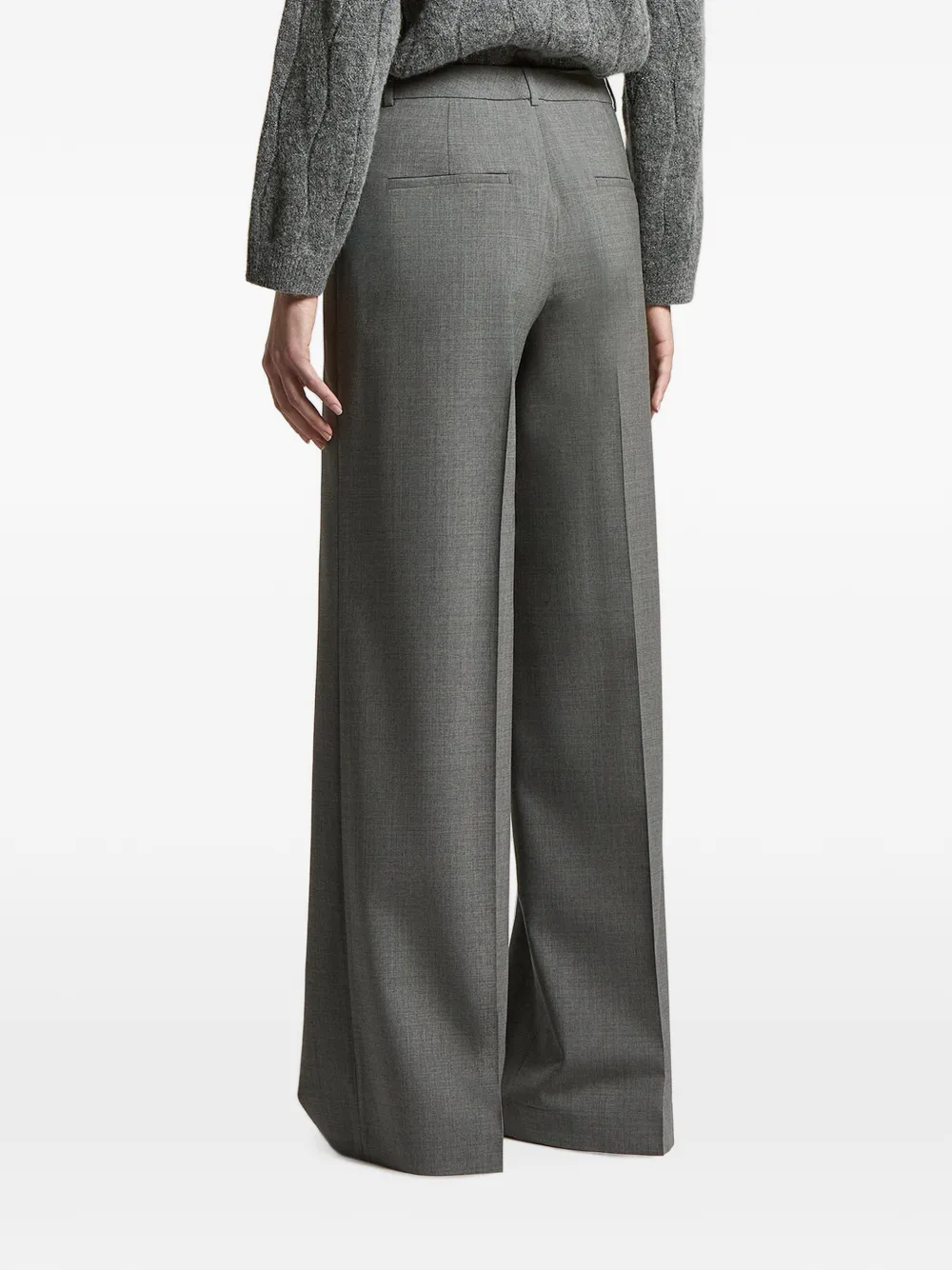 Peserico Geplooide broek Grijs